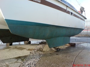 Aquarius Marine Coatings Coppercoat cost effective multi season environmentally responsible marine antifoul bottom paint - DSC00508